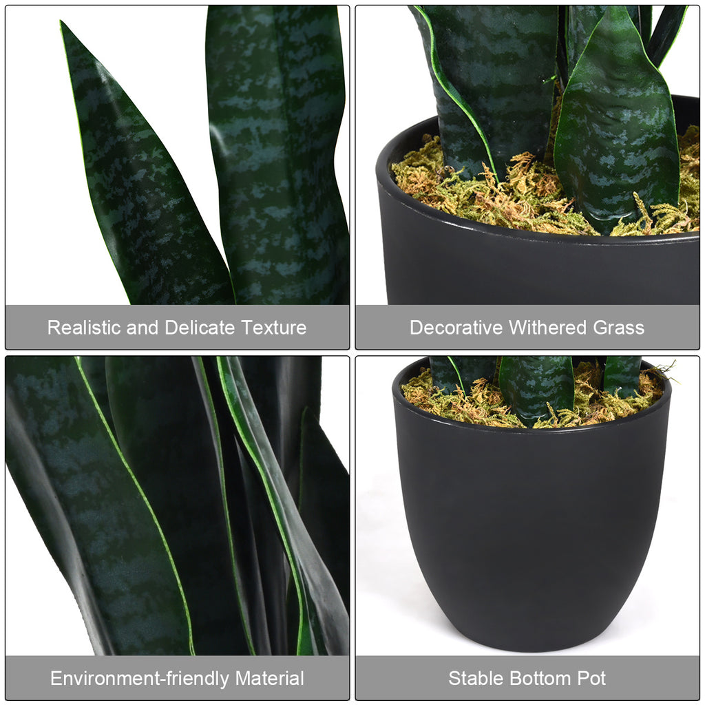 Plante artificielle serpent 35.5\