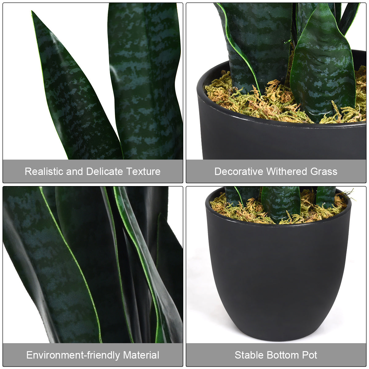 Plante artificielle serpent 35.5\